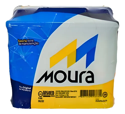 Bateria De Carro Moura 50ah
