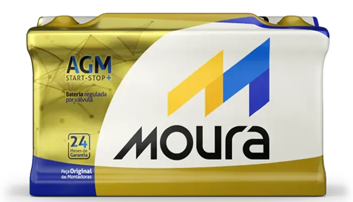 Bateria Moura 60Ah AGM